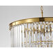Canada 24 inch Gold Chandelier Ceiling Light